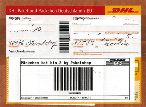 dhl pakete international.